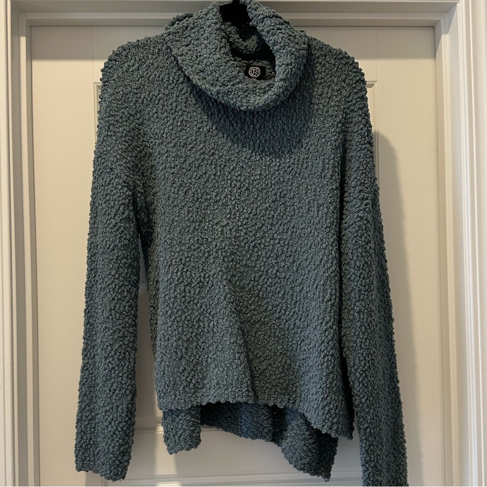 Blue Knit Sweater